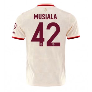 Bayern Munich Jamal Musiala #42 Alternativní Dres 2024-25 Krátký Rukáv